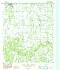 Potosi 1984 topographic map thumbnail
