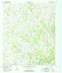 Purley 1964 topographic map thumbnail