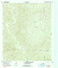 Pursley House 1958 topographic map thumbnail