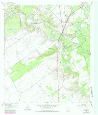 Raisin 1962 topographic map preview