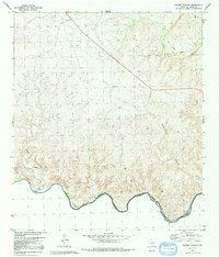 Ramsey Canyon 1980 topographic map thumbnail