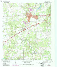 Ranger 1966 topographic map thumbnail