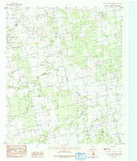 Raven Creek North 1984 topographic map thumbnail