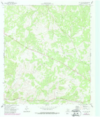 Ray Lake SE 1971 topographic map thumbnail