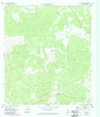 Ray Lake SW 1971 topographic map thumbnail