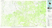 Rocksprings 1985 topographic map preview