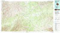 Rocksprings 1993 topographic map thumbnail