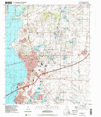 Rockwall 1995 topographic map thumbnail
