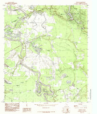 Romayor 1984 topographic map thumbnail