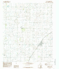 Ropesville 1985 topographic map preview