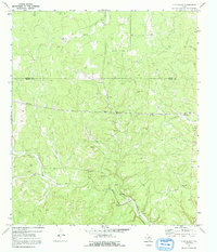 Rust Ranch 1970 topographic map thumbnail