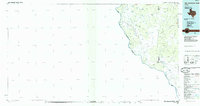 San Ambrosia Creek 1985 topographic map thumbnail