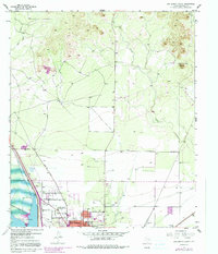 San Angelo North 1957 topographic map thumbnail