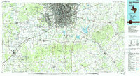 San Antonio 1985 topographic map thumbnail