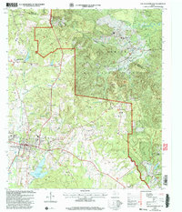 San Augustine East 2003 topographic map thumbnail