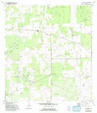 San Isidro 1972 topographic map thumbnail