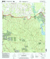 San Jacinto 1997 topographic map thumbnail