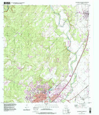 San Marcos North 1995 topographic map thumbnail