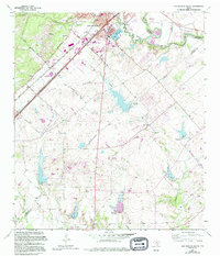 San Marcos South 1964 topographic map thumbnail