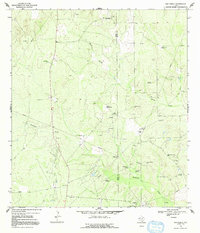 San Pablo 1968 topographic map thumbnail