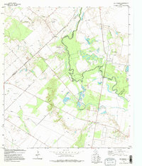 San Patricio 1979 topographic map thumbnail