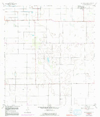 San Perlita South 1956 topographic map thumbnail