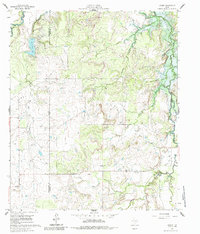 Eolian 1961 topographic map preview