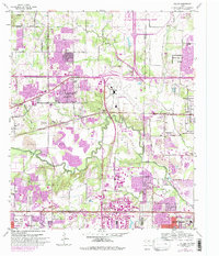 Euless 1959 topographic map preview
