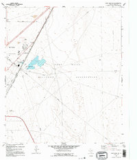 Fort Bliss NE 1995 topographic map thumbnail