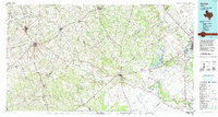 Goliad 1985 topographic map thumbnail