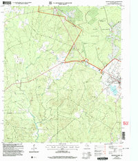 Groveton West 2004 topographic map thumbnail