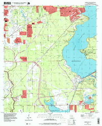 Harmaston 1995 topographic map thumbnail