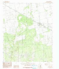 Harrold 1983 topographic map thumbnail