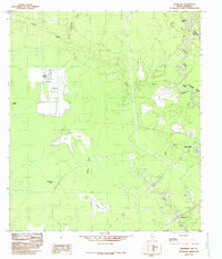 Hartburg 1984 topographic map thumbnail