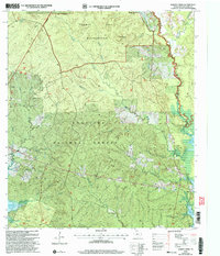 Harvey Creek 2003 topographic map thumbnail