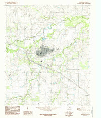 Henrietta 1984 topographic map preview