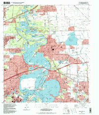Highlands 1995 topographic map thumbnail