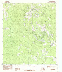 Hillister 1984 topographic map thumbnail
