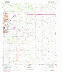 Hobbs East 1969 topographic map thumbnail