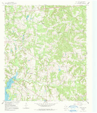 Hope Pond 1966 topographic map thumbnail