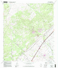 Hunter 1964 topographic map preview