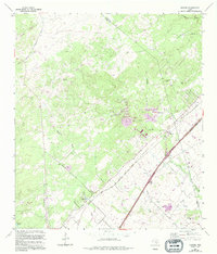 Hunter 1964 topographic map preview