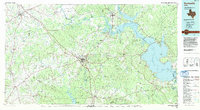 Huntsville 1985 topographic map thumbnail