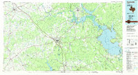 Huntsville 1985 topographic map thumbnail