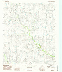 Hurnville 1984 topographic map thumbnail