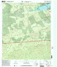 Hurricane Creek 2003 topographic map thumbnail