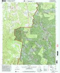 Hurstown 2003 topographic map thumbnail
