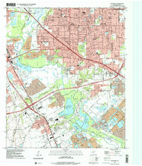 Hutchins 1995 topographic map thumbnail