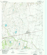 Hutto 1987 topographic map preview