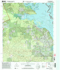 Huxley 2003 topographic map thumbnail